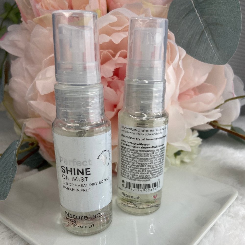 NatureLab Tokyo Perfect Shine Oil Mist Travel Size - Picture 1 of 3